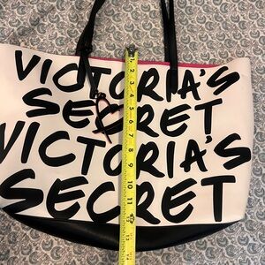 Victoria's Secret Bold Black and White Tote